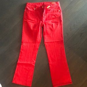 Tory Burch Cropped Slim Boot Size 26